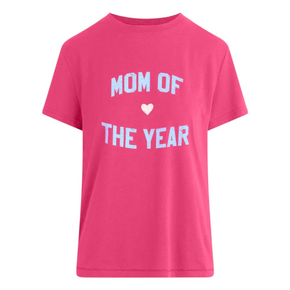 Favorite Daughter SM Mom of The Year Tee in Pink